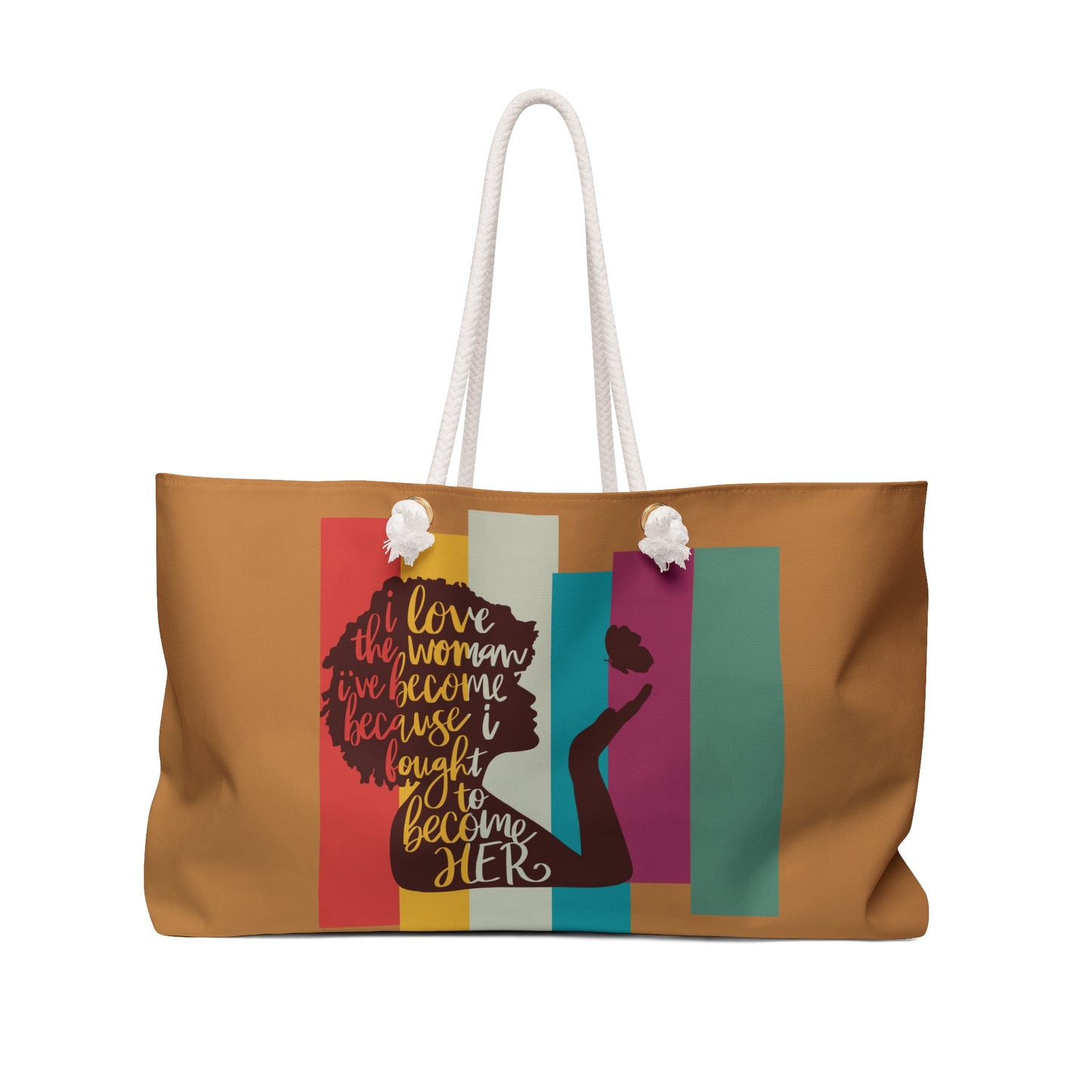 She Pray Daily Luke 1:45 Weekender Bag