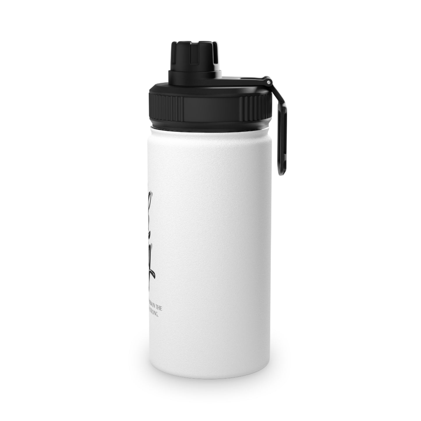She Pray Daily- King Stainless Steel Water Bottle, Sports Lid