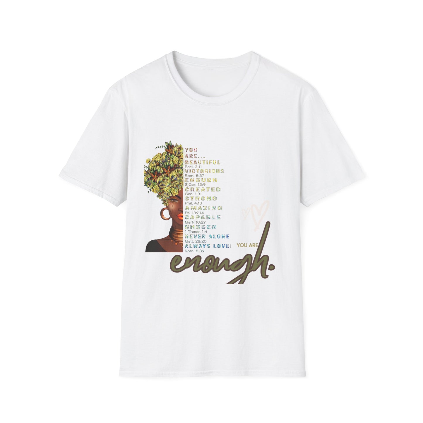She Pray Daily- You are enough Softstyle T-Shirt