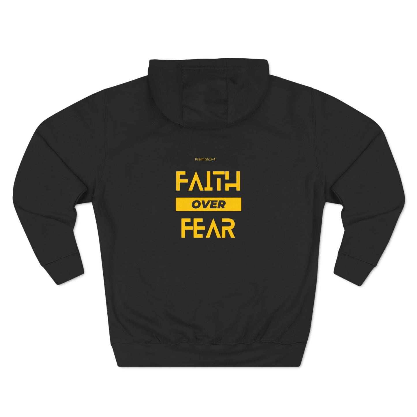 She Pray Daily-Faith over fear three-Panel Fleece Hoodie