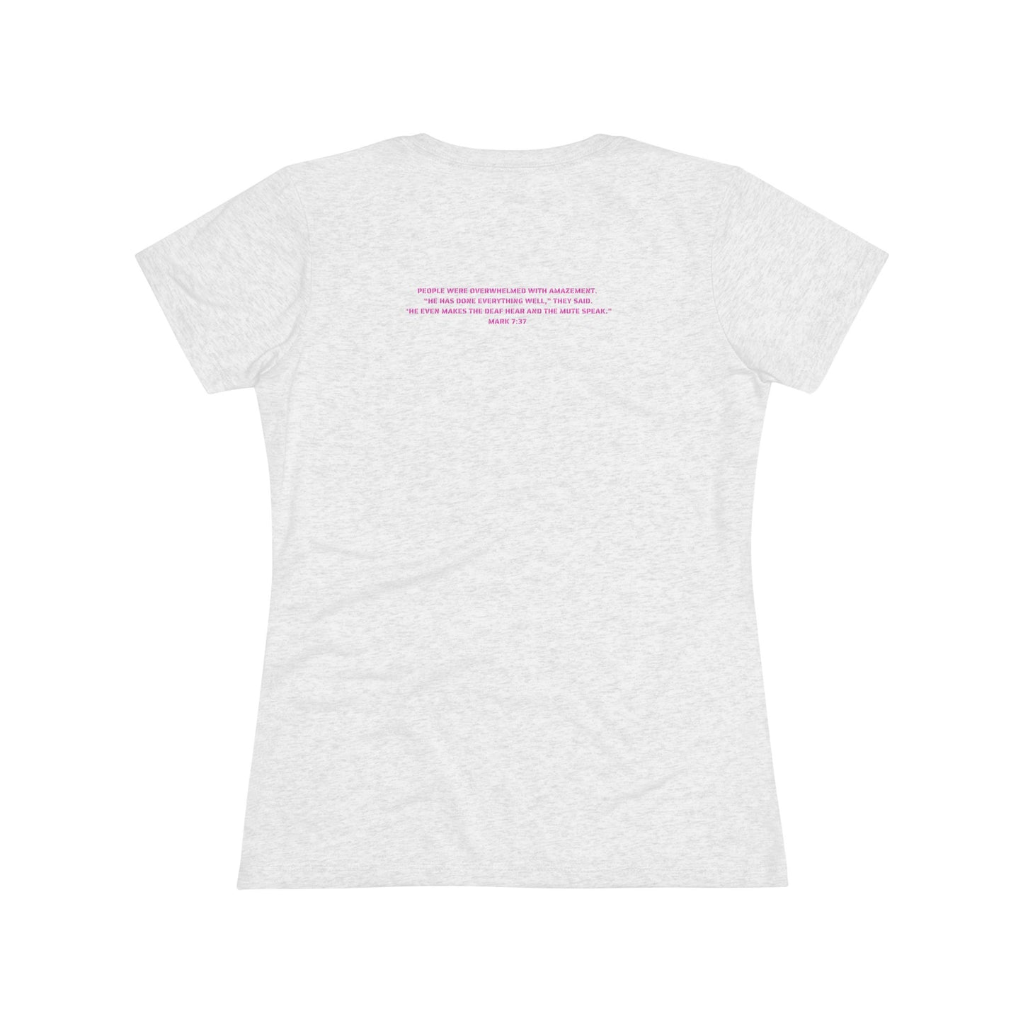 She Pray Daily- I am proof Women's Triblend Tee