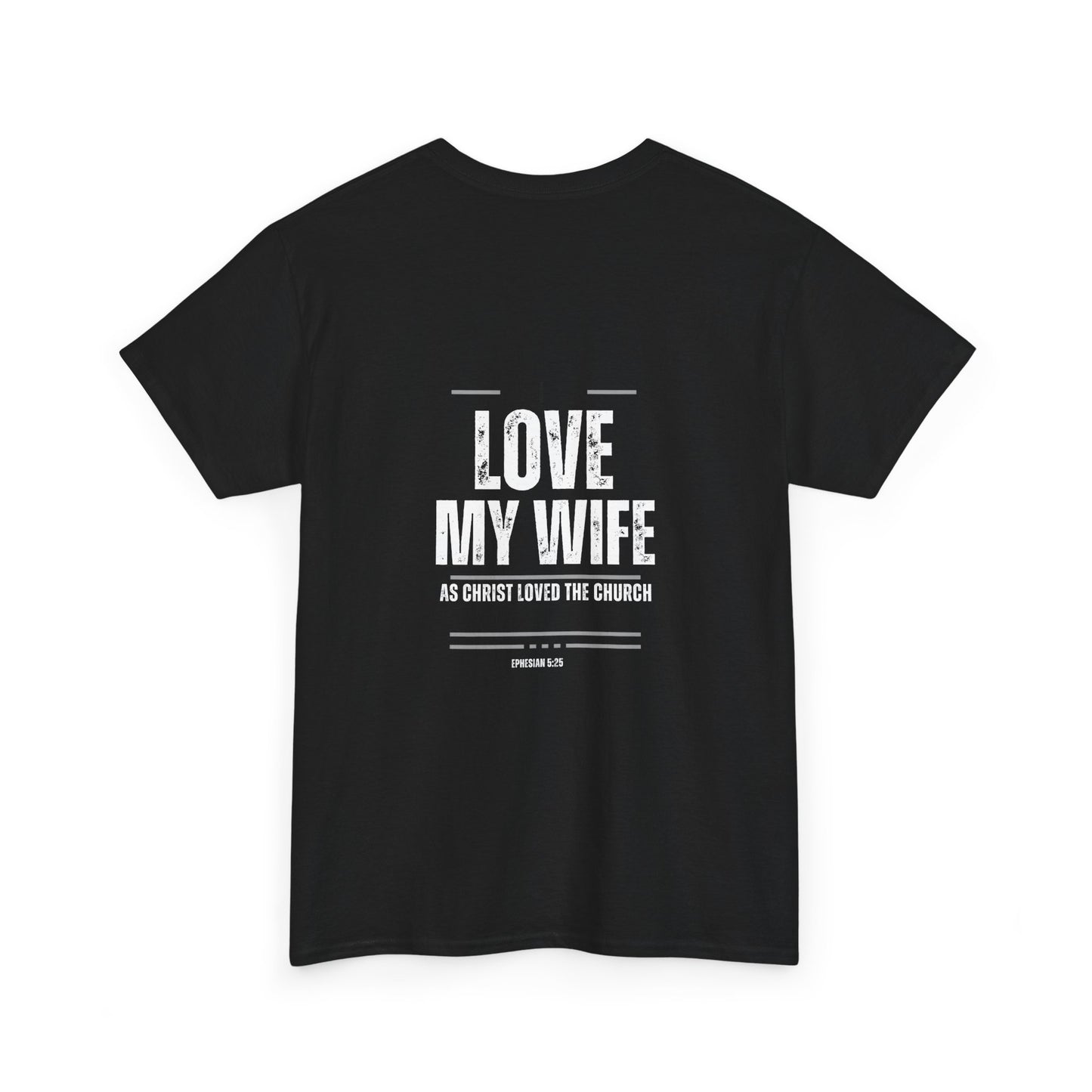 She Pray Daily- I love my Wife Heavy Cotton Tee