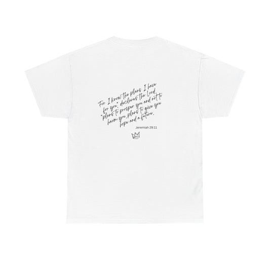 She Pray Daily-For I know the plans I have for You Unisex Tee Heavy Cotton