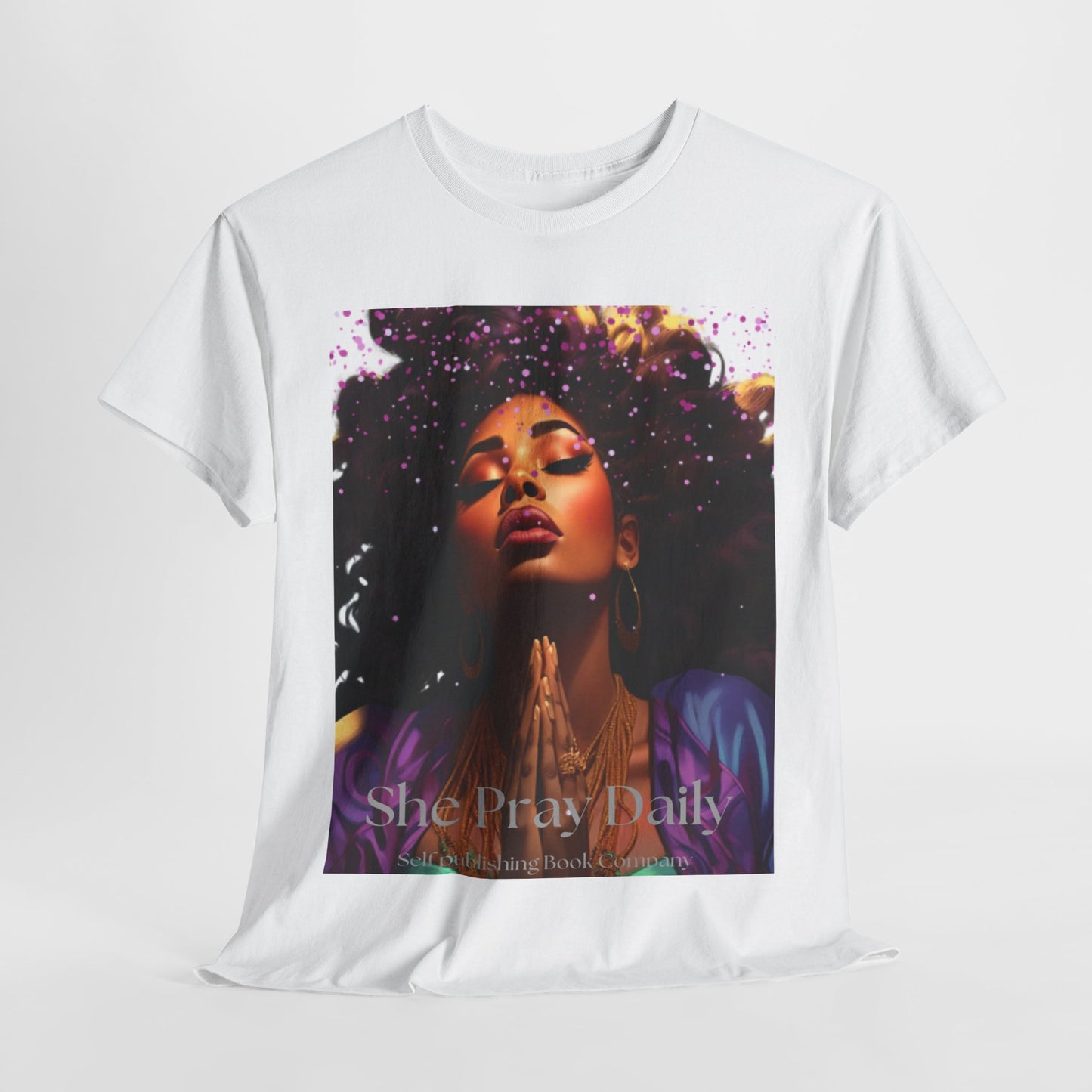 She Pray Daily- Promo Heavy Cotton Tee