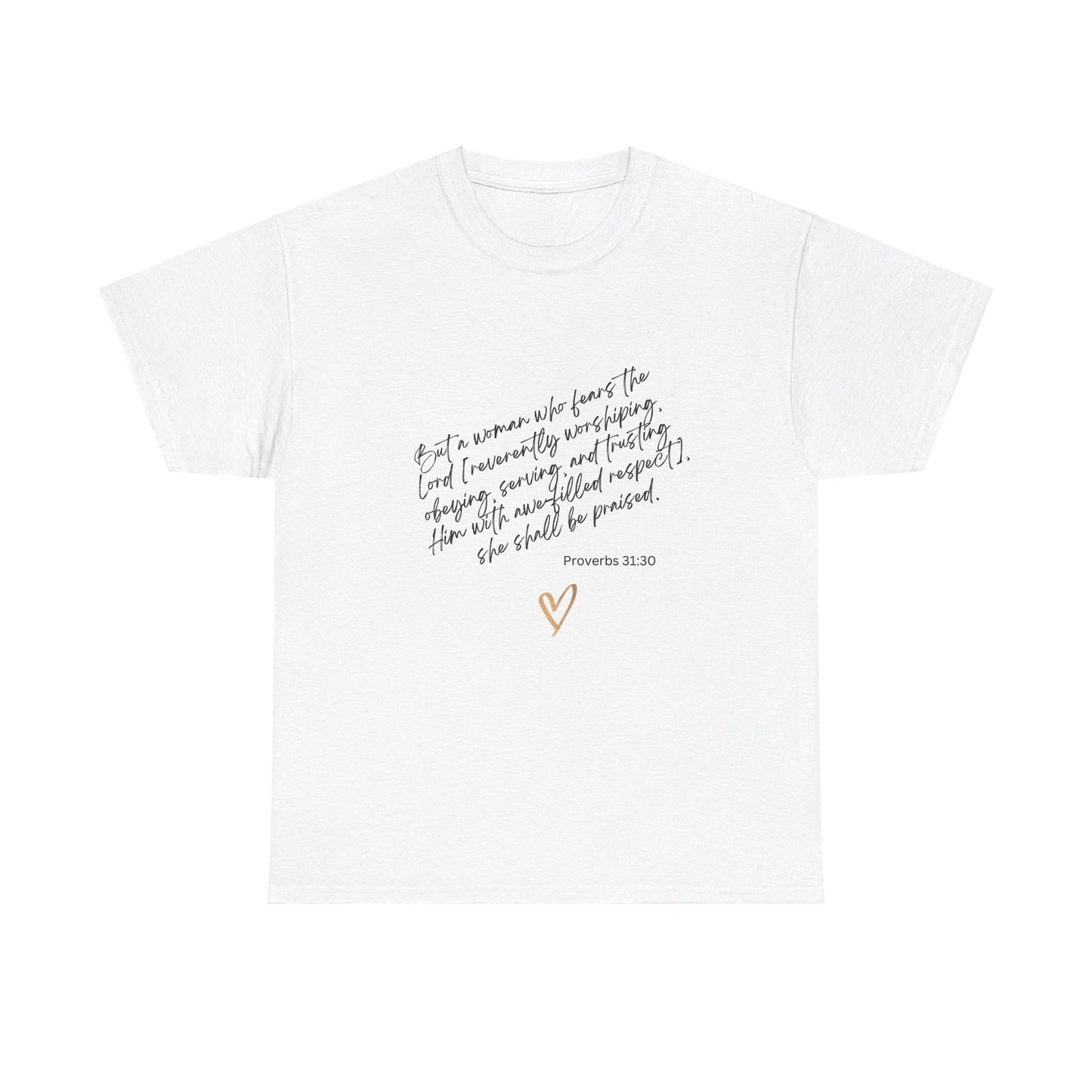 She Pray Daily - proverbs Unisex Heavy Cotton Tee