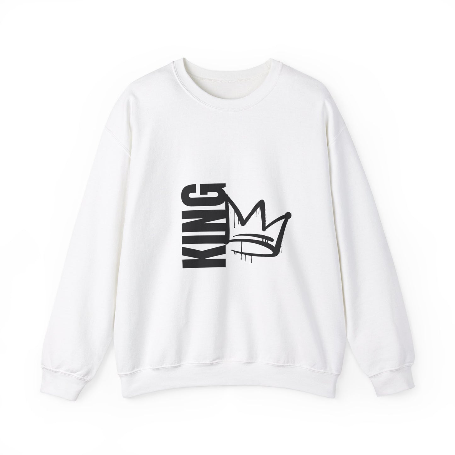 She Pray Daily -KING Unisex Heavy Blend™ Crewneck Sweatshirt