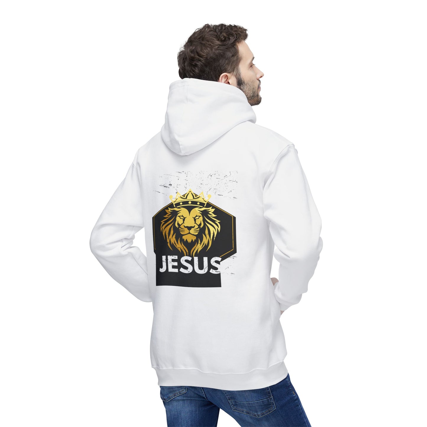 She Pray Daily- King Jesus Unisex Hooded Sweatshirt, Made in US