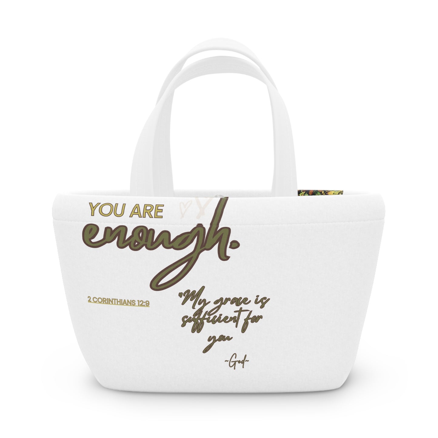 She Pray Daily- You are enough Lunch Bag