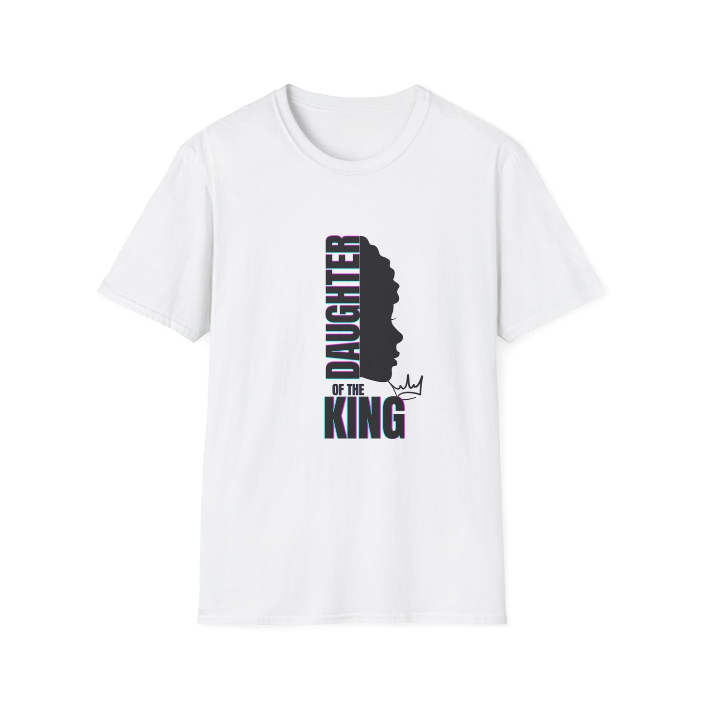 She Pray Daily- Daughter of a King Softstyle T-Shirt