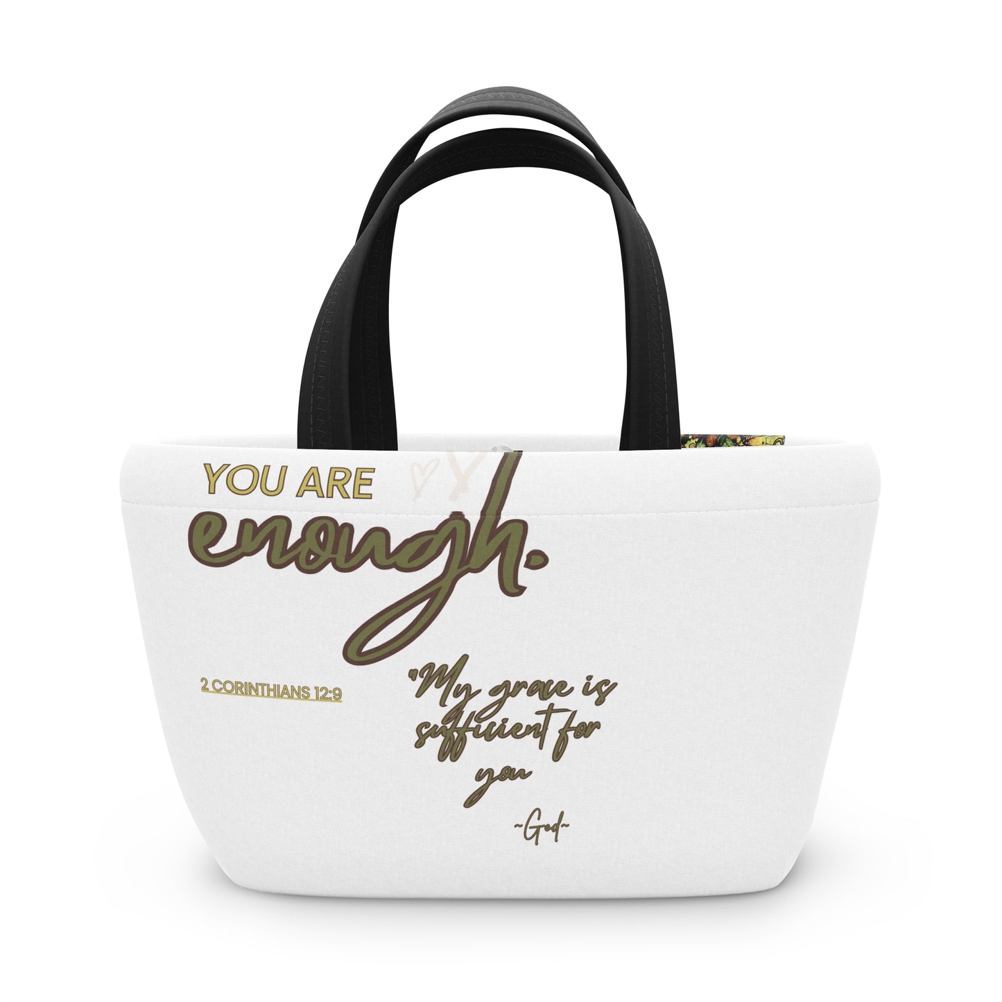 She Pray Daily- You are enough Lunch Bag