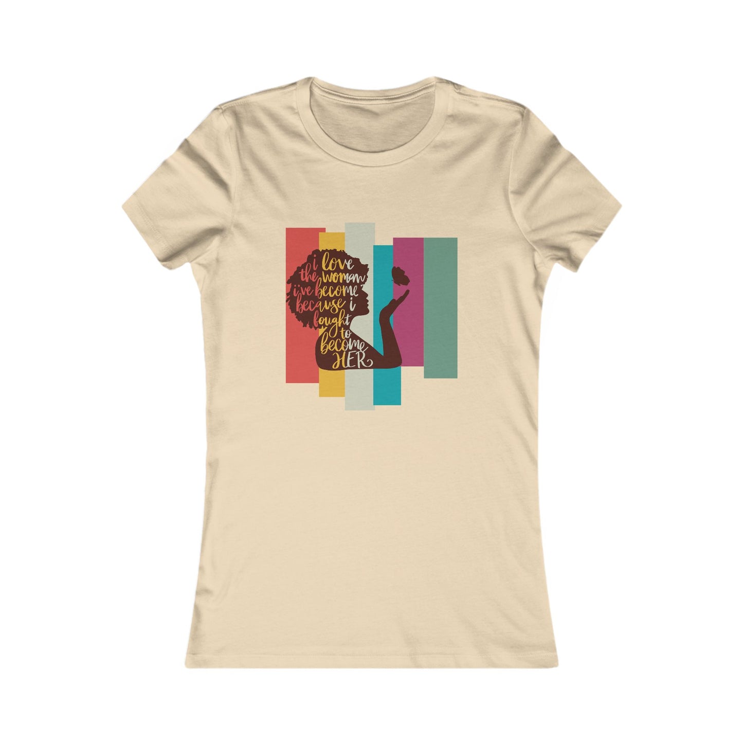 She Pray Daily- Luke 1:45 Women's Favorite Tee