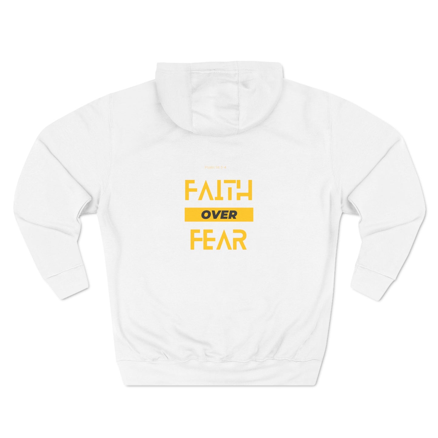 She Pray Daily-Faith over fear three-Panel Fleece Hoodie