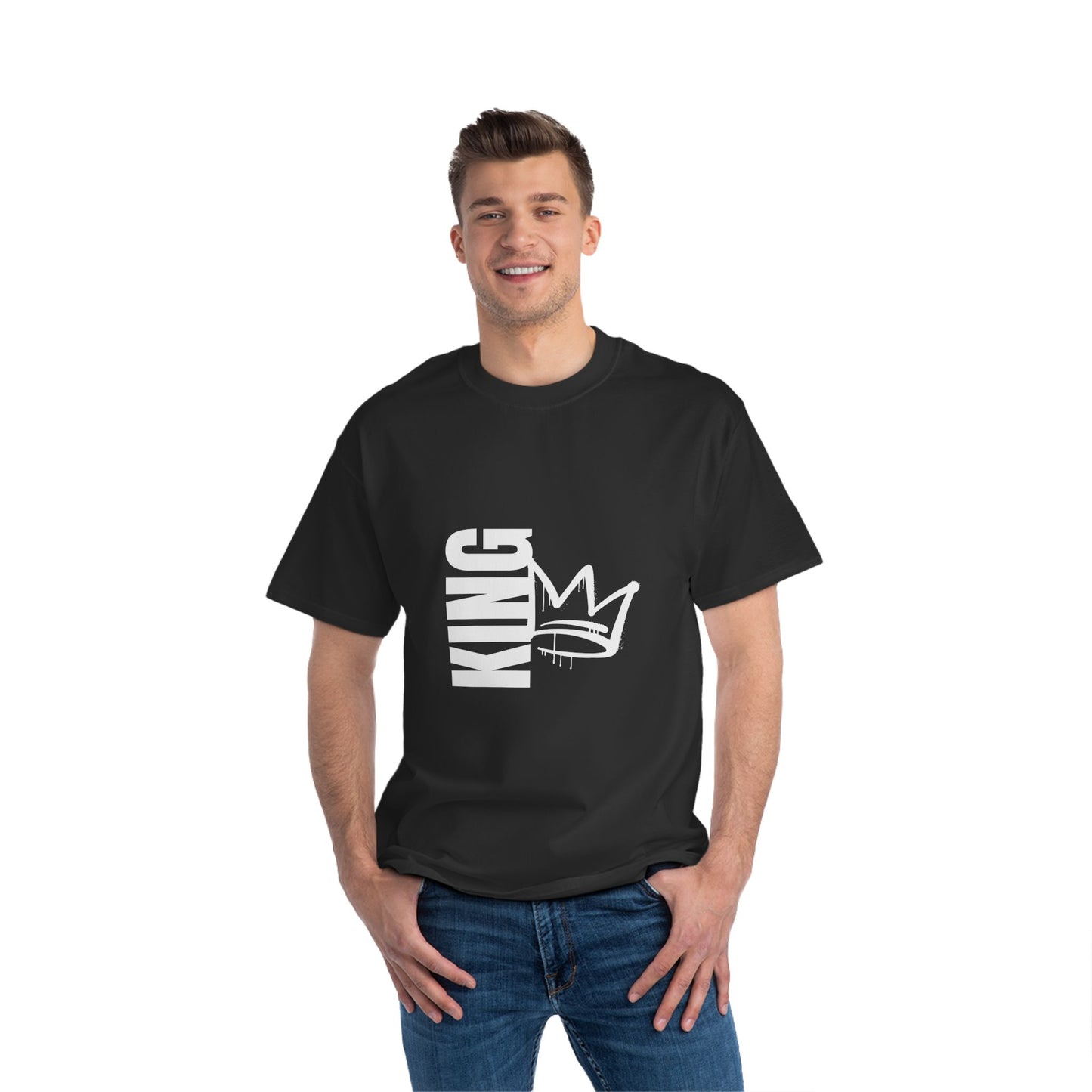 She Pray Daily- KING Men Short-Sleeve T-Shirt