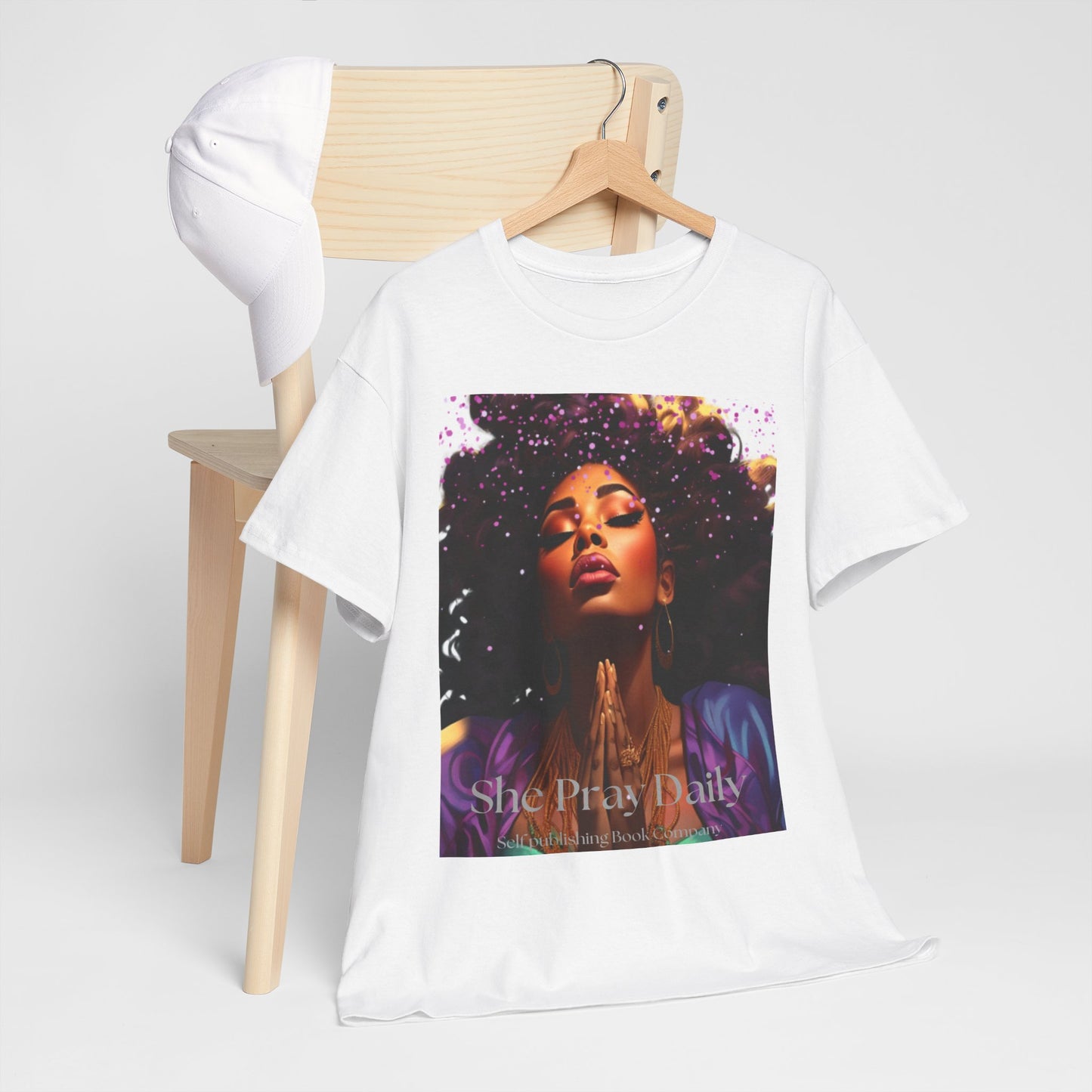 She Pray Daily- Promo Heavy Cotton Tee