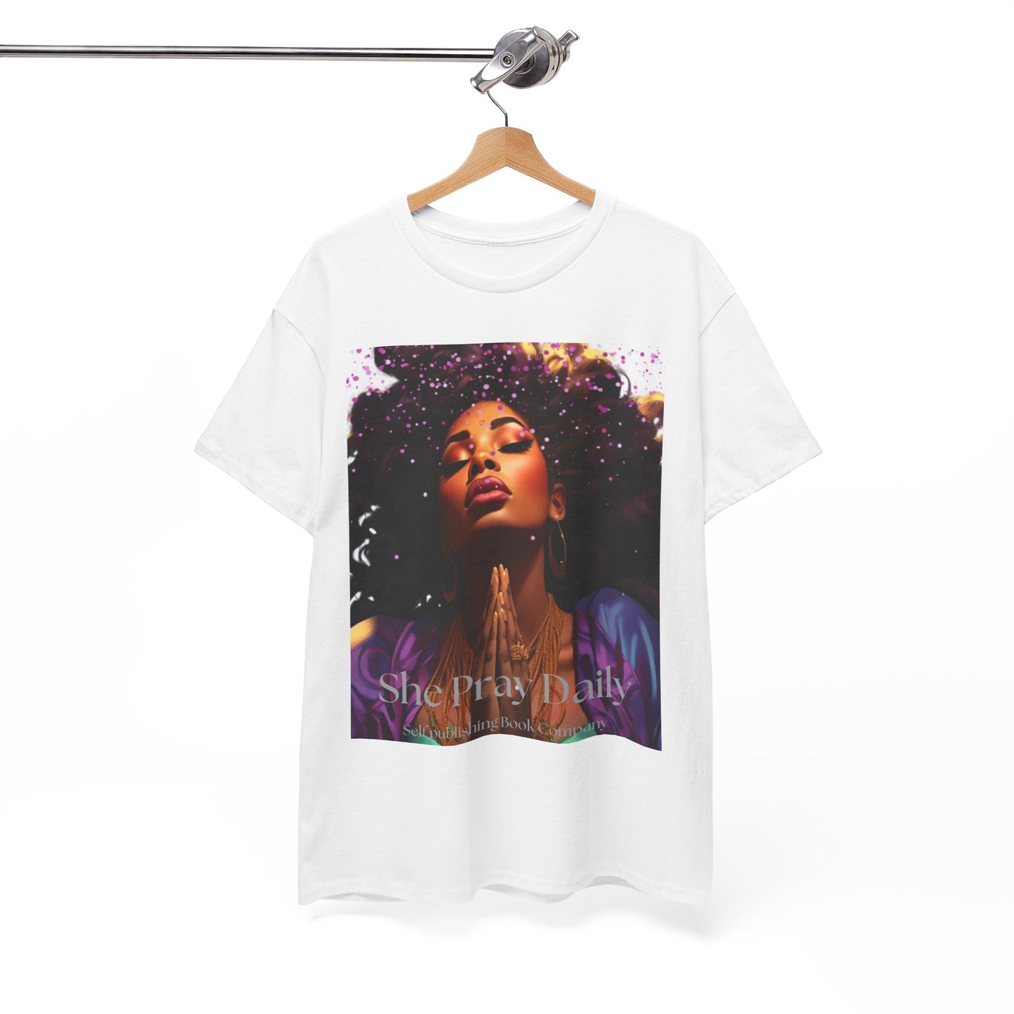 She Pray Daily- Promo Heavy Cotton Tee