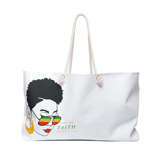 She Pray Daily (Walk by Faith) Weekender Bag