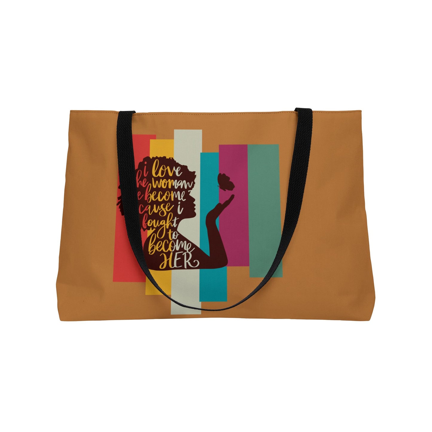 She Pray Daily- She is a Queen Weekend Tote Bag