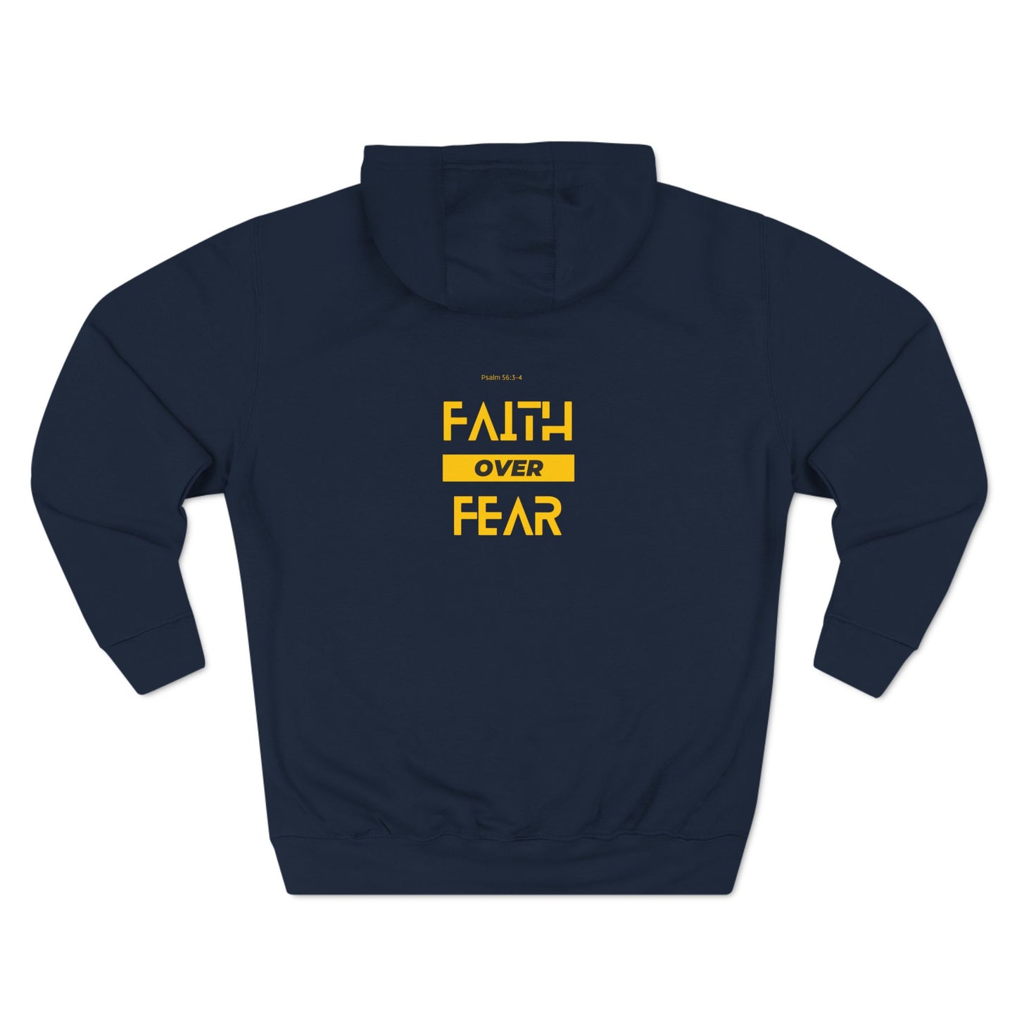 She Pray Daily-Faith over fear three-Panel Fleece Hoodie