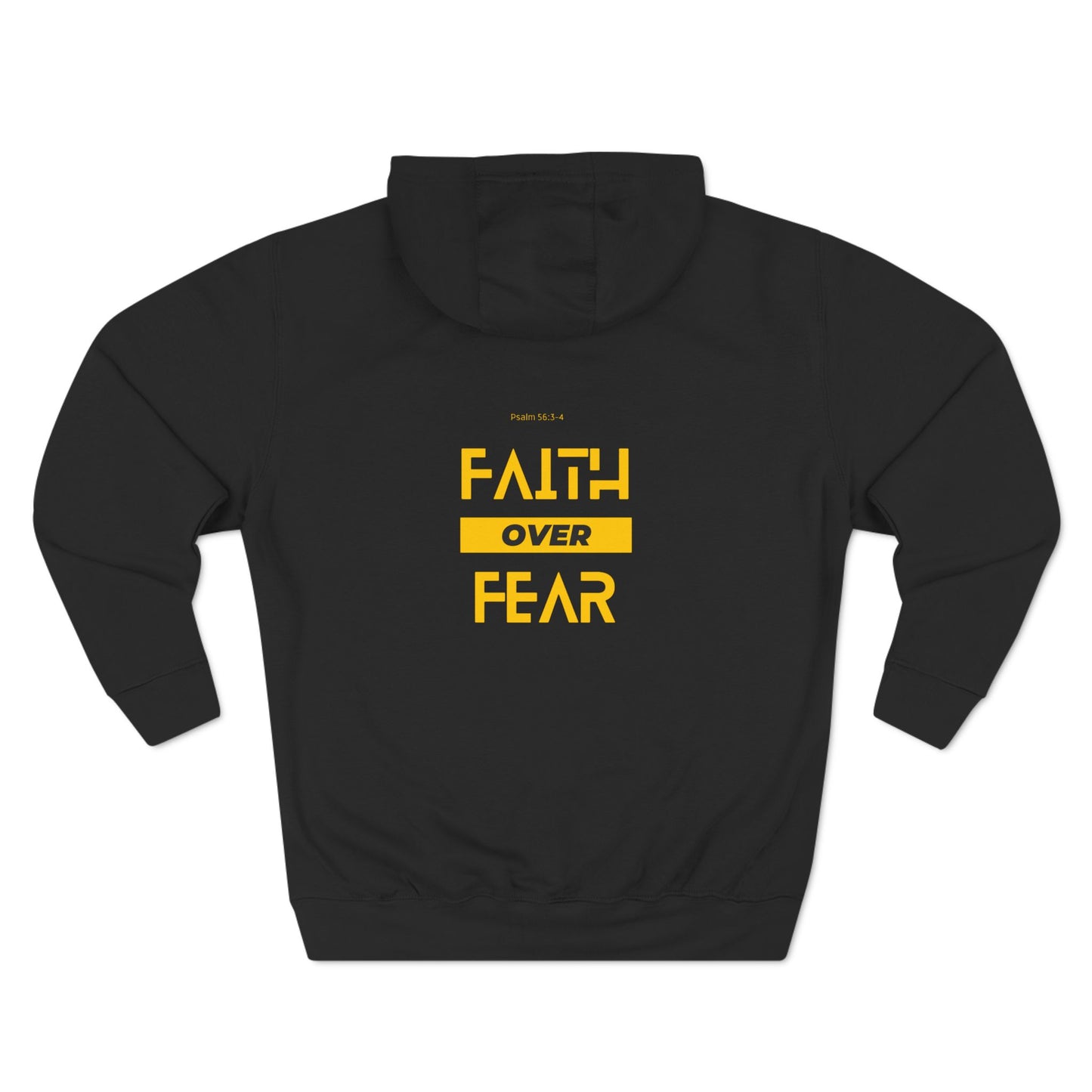 She Pray Daily-Faith over fear three-Panel Fleece Hoodie