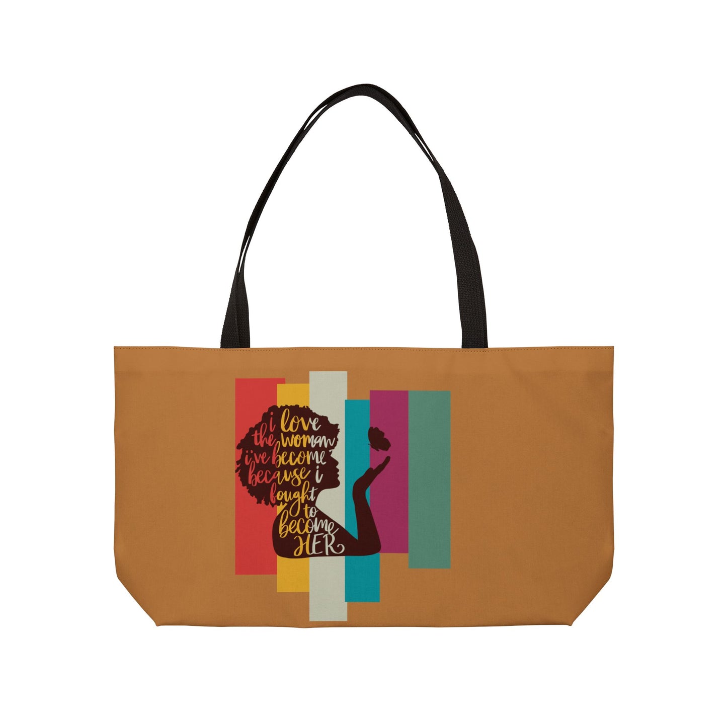 She Pray Daily- She is a Queen Weekend Tote Bag